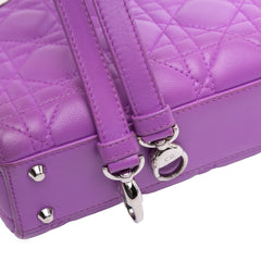 Mini Lambskin Cannage Lady Dior