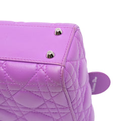 Mini Lambskin Cannage Lady Dior