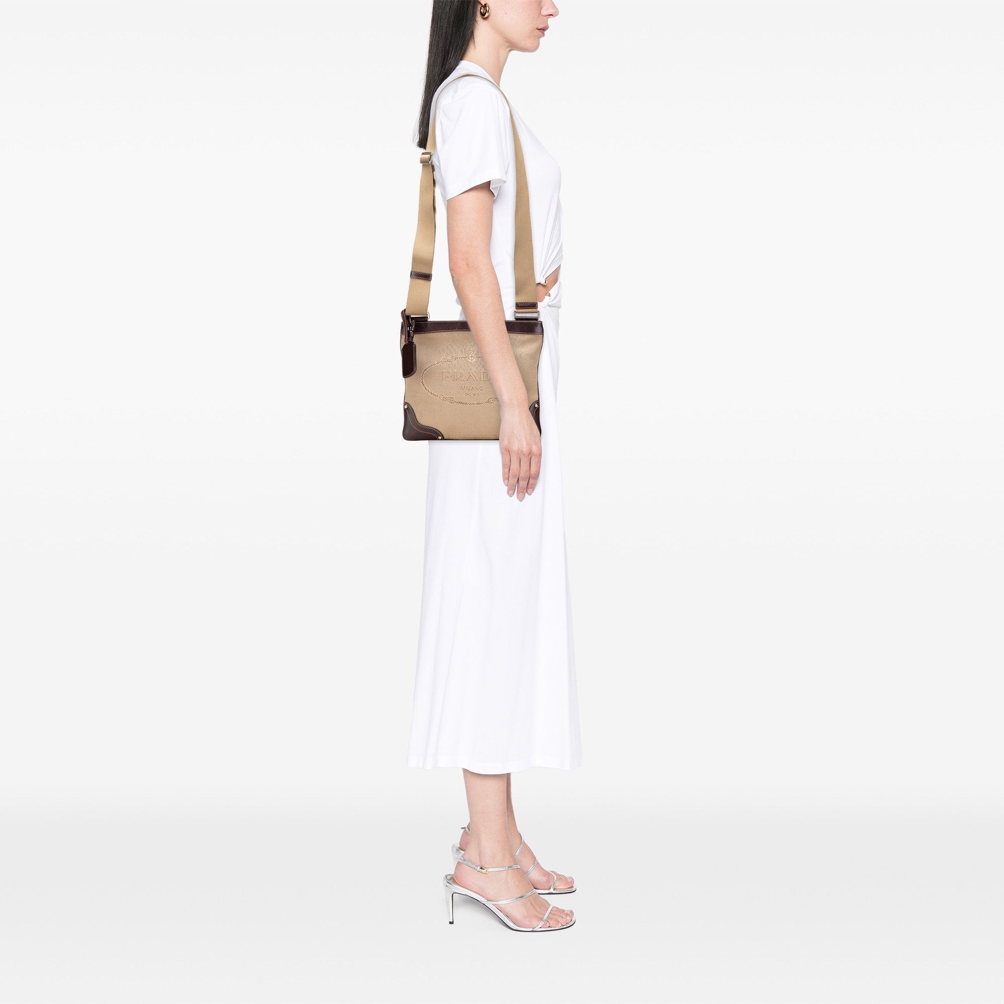 Canvas Canapa Logo Crossbody