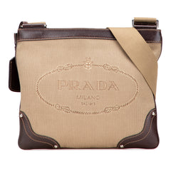 Canvas Canapa Logo Crossbody