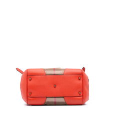 Small House Check Canvas Canterbury Tote