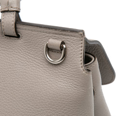 Medium Leather Bamboo Daily Satchel