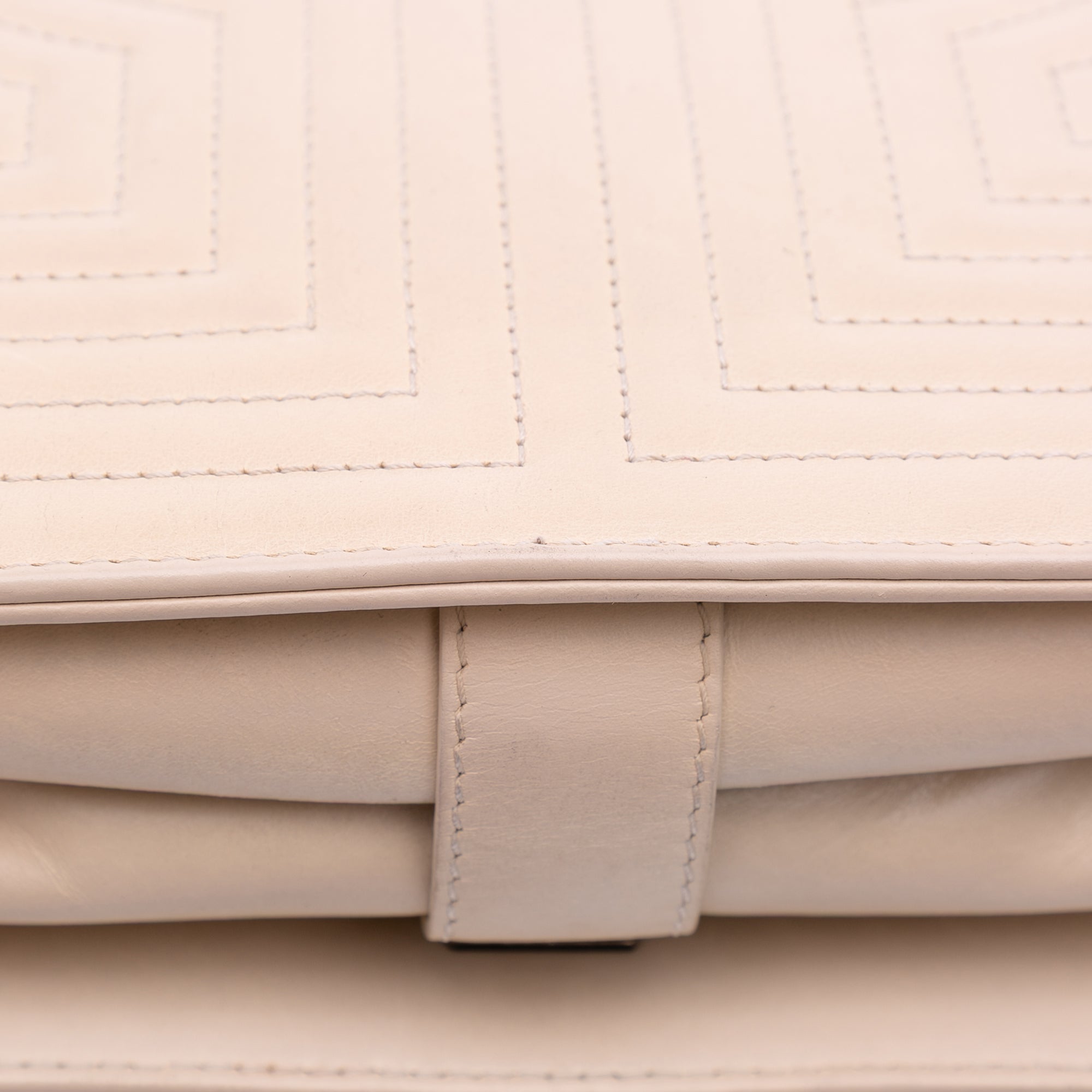 Small Quilted Calfskin Korean Garden Flap