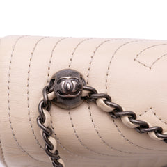 Small Quilted Calfskin Korean Garden Flap