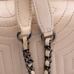 Small Quilted Calfskin Korean Garden Flap