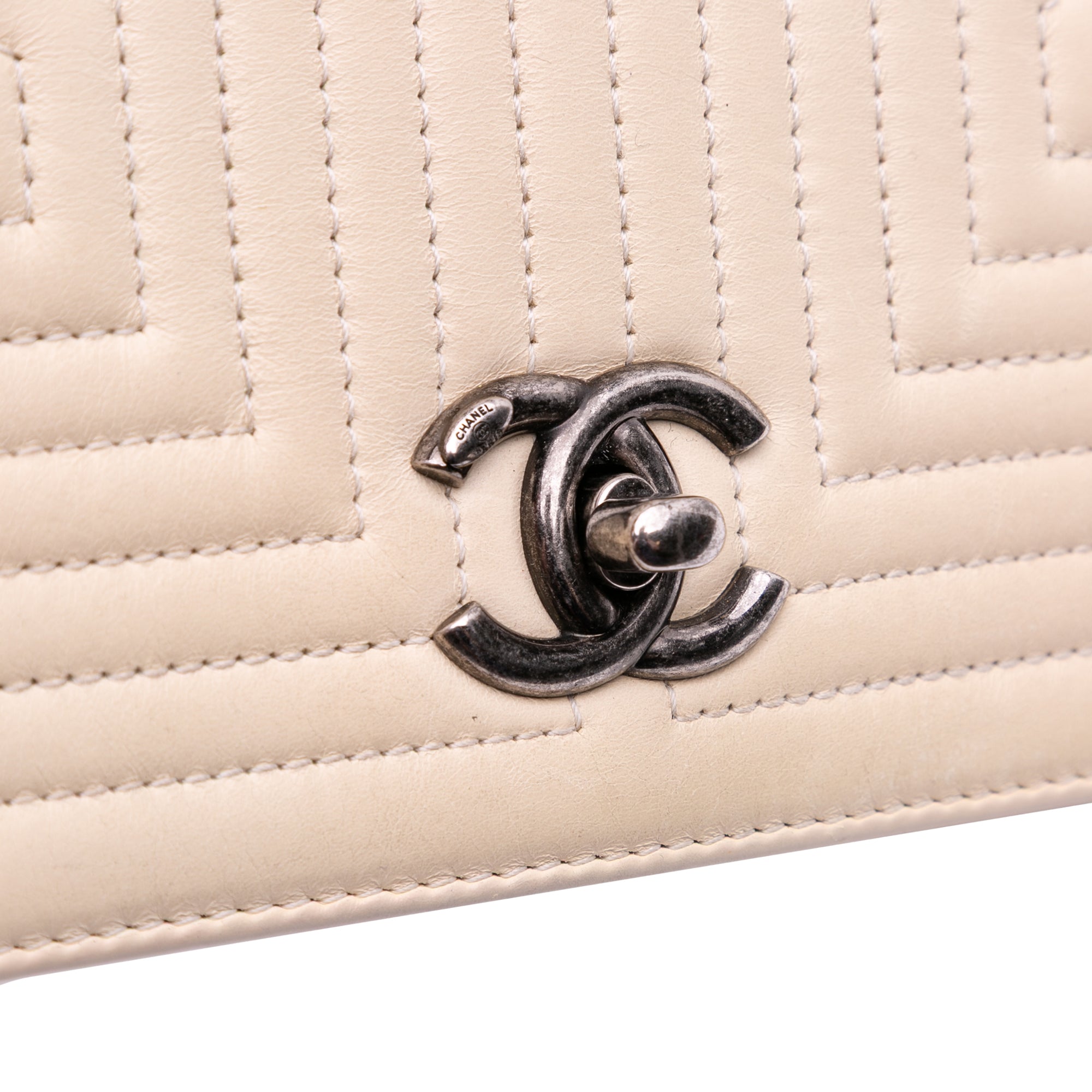Small Quilted Calfskin Korean Garden Flap
