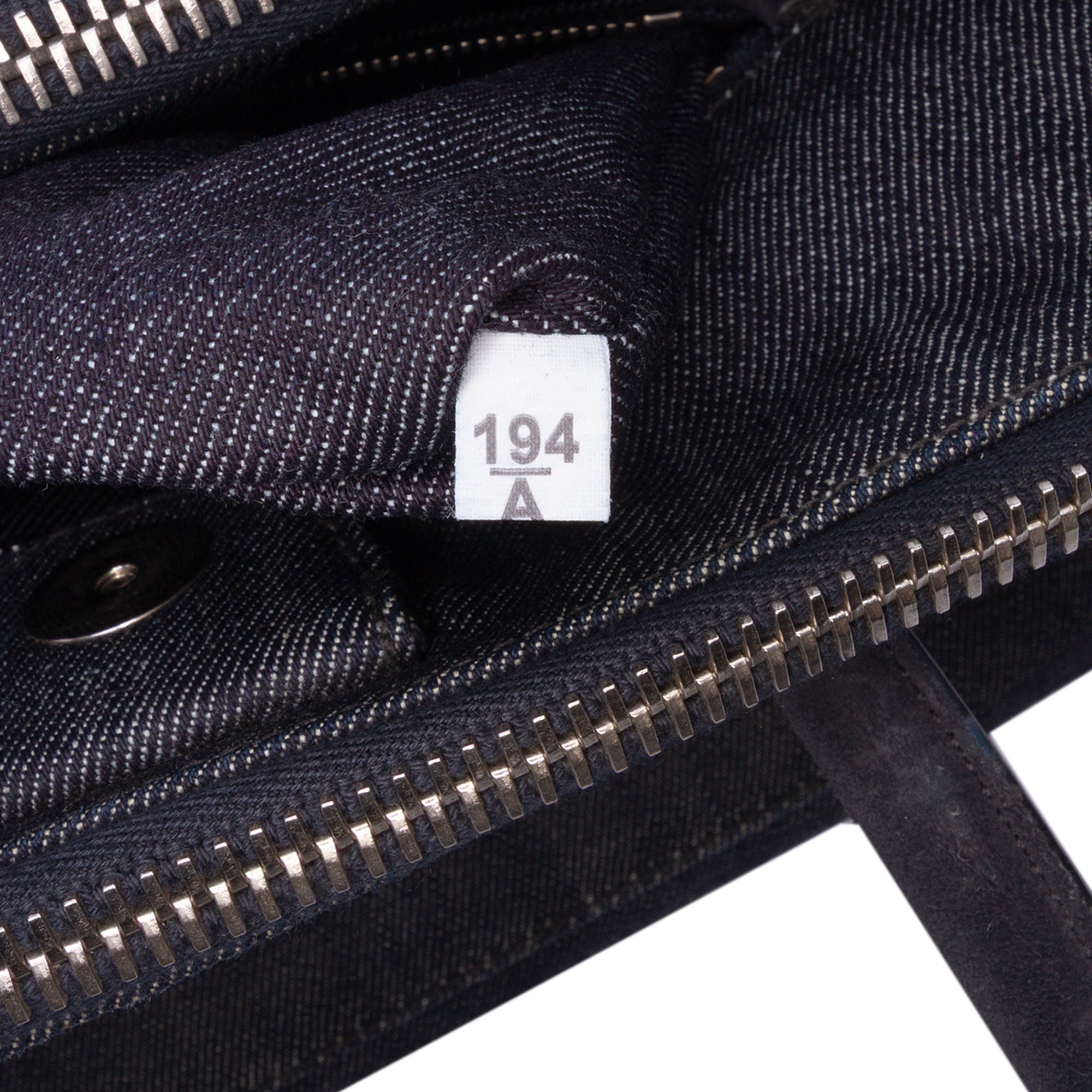 Denim Canapa Bijoux and Grommet Twin Pocket Tote