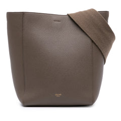 Small Soft Grained Calfskin Seau Sangle Bucket Bag