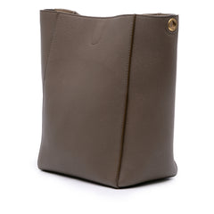 Small Soft Grained Calfskin Seau Sangle Bucket Bag