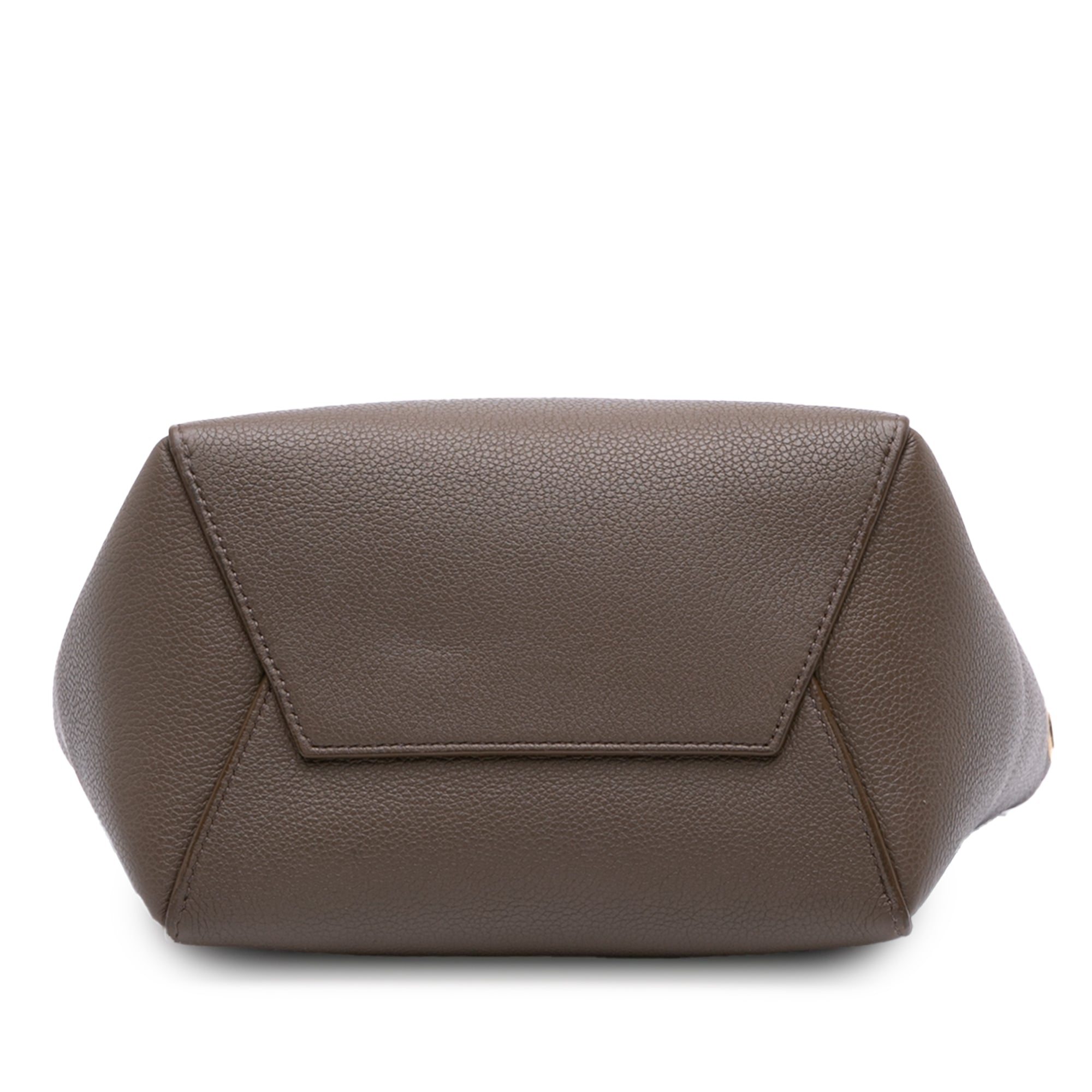 Small Soft Grained Calfskin Seau Sangle Bucket Bag