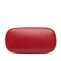 Mini Leather GG Charm Dome Satchel