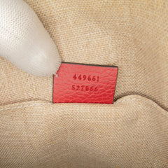 Mini Leather GG Charm Dome Satchel