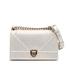 Small Metallic Patent Microcannage Diorama Flap