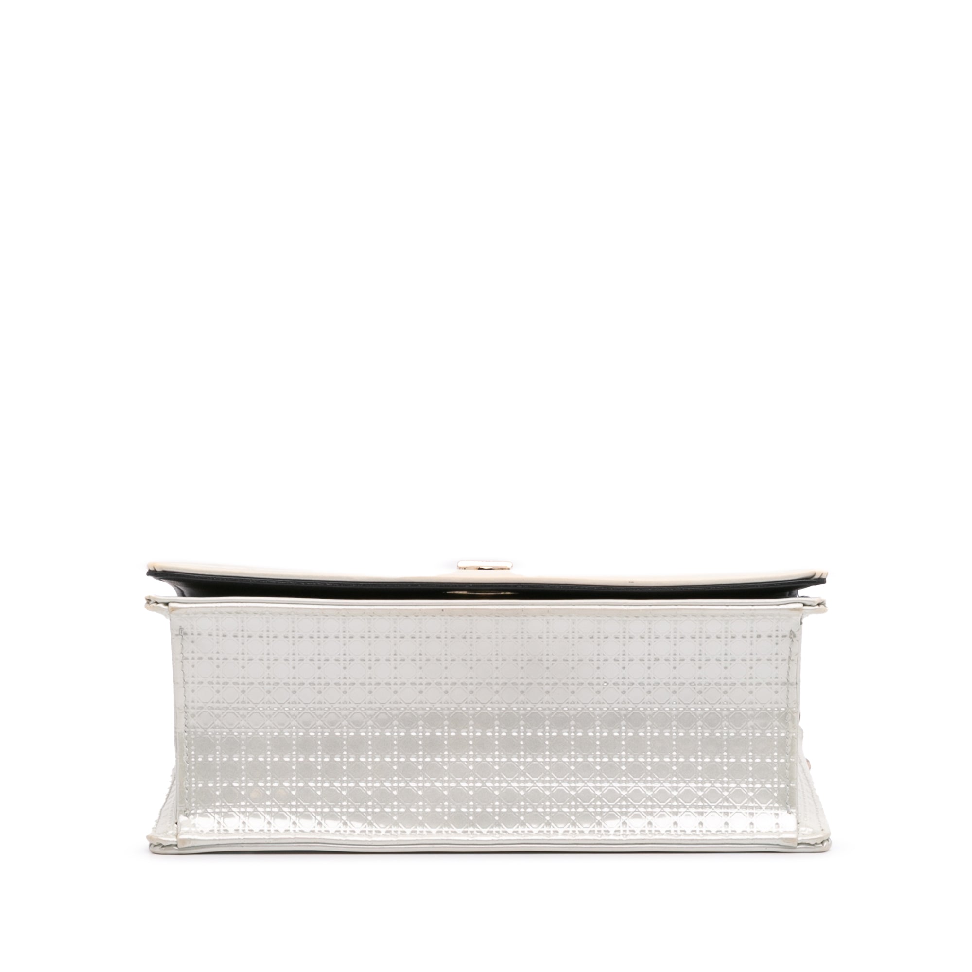 Small Metallic Patent Microcannage Diorama Flap