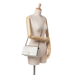 Small Metallic Patent Microcannage Diorama Flap