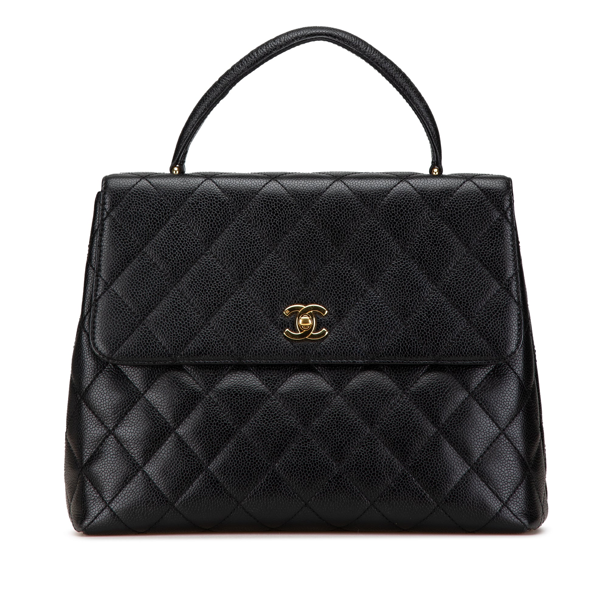 Caviar Kelly Top Handle Bag