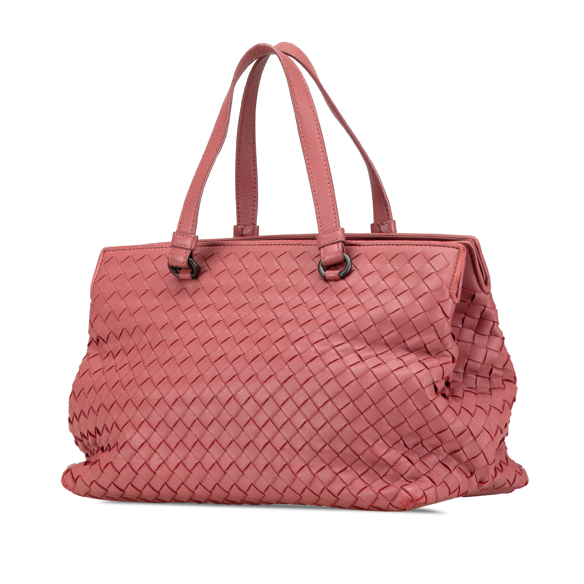 Nappa Intrecciato Satchel