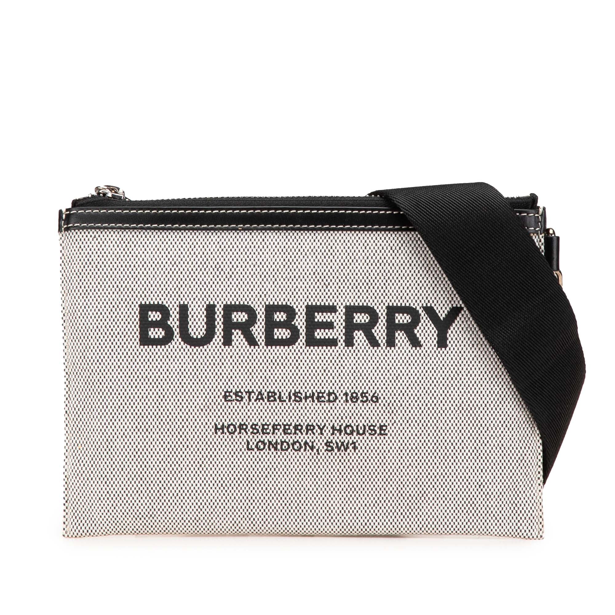 Canvas Horseferry Print Callum Crossbody