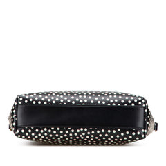 Toy Calfskin Polka Dot North South Shopping Tote