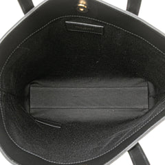 Toy Calfskin Polka Dot North South Shopping Tote