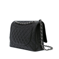 Maxi Classic Caviar Single Flap