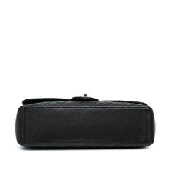 Maxi Classic Caviar Single Flap