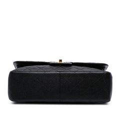 Jumbo Classic Caviar Double Flap
