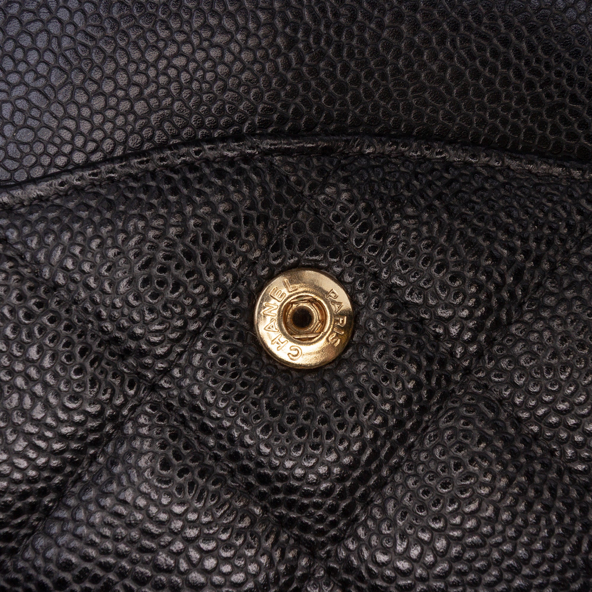 Jumbo Classic Caviar Double Flap