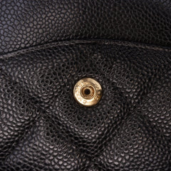 Jumbo Classic Caviar Double Flap