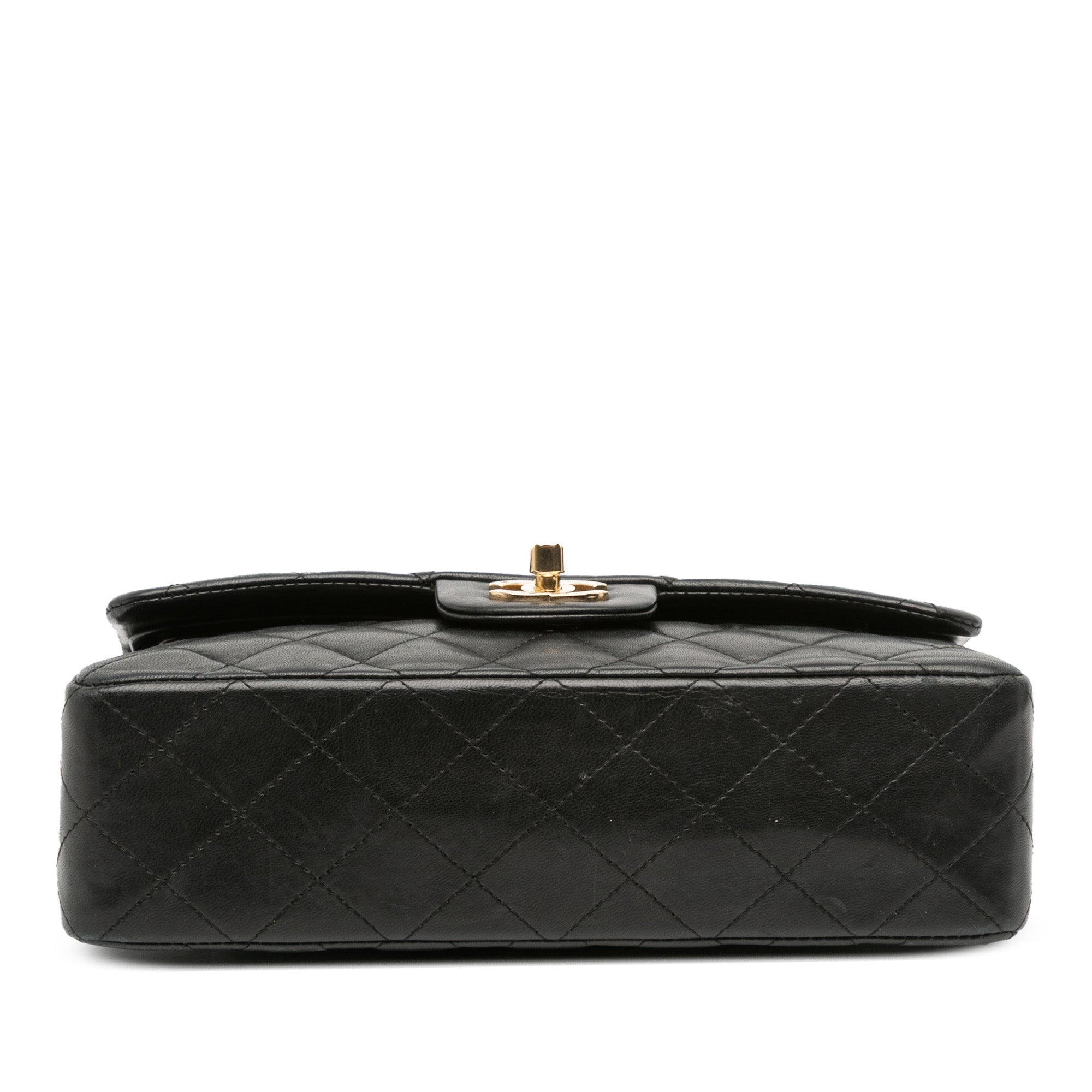 Small Classic Lambskin Double Flap