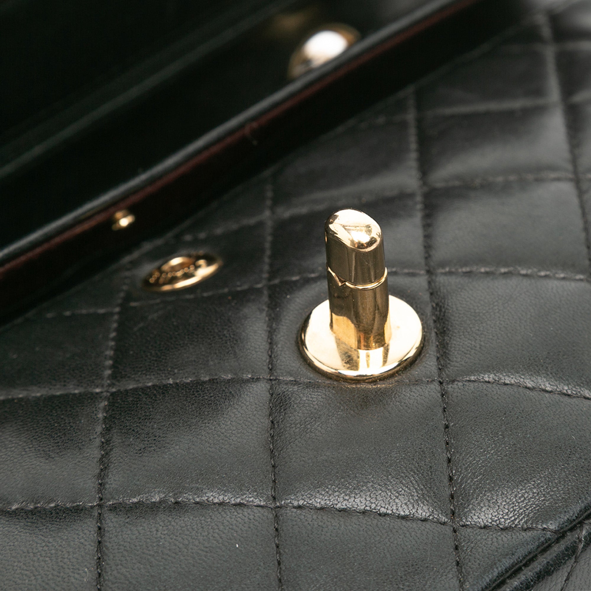 Small Classic Lambskin Double Flap