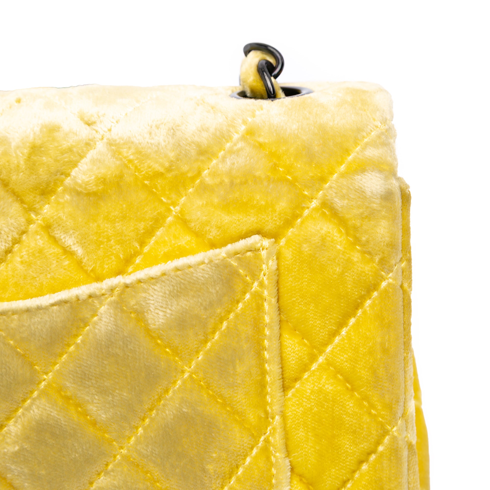 Mini Rectangular Classic Velvet Single Flap