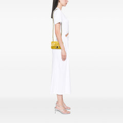 Mini Rectangular Classic Velvet Single Flap