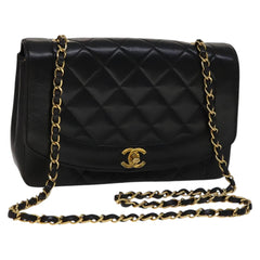 Chanel Vintage Diana Flap Bag Quilted Lambskin