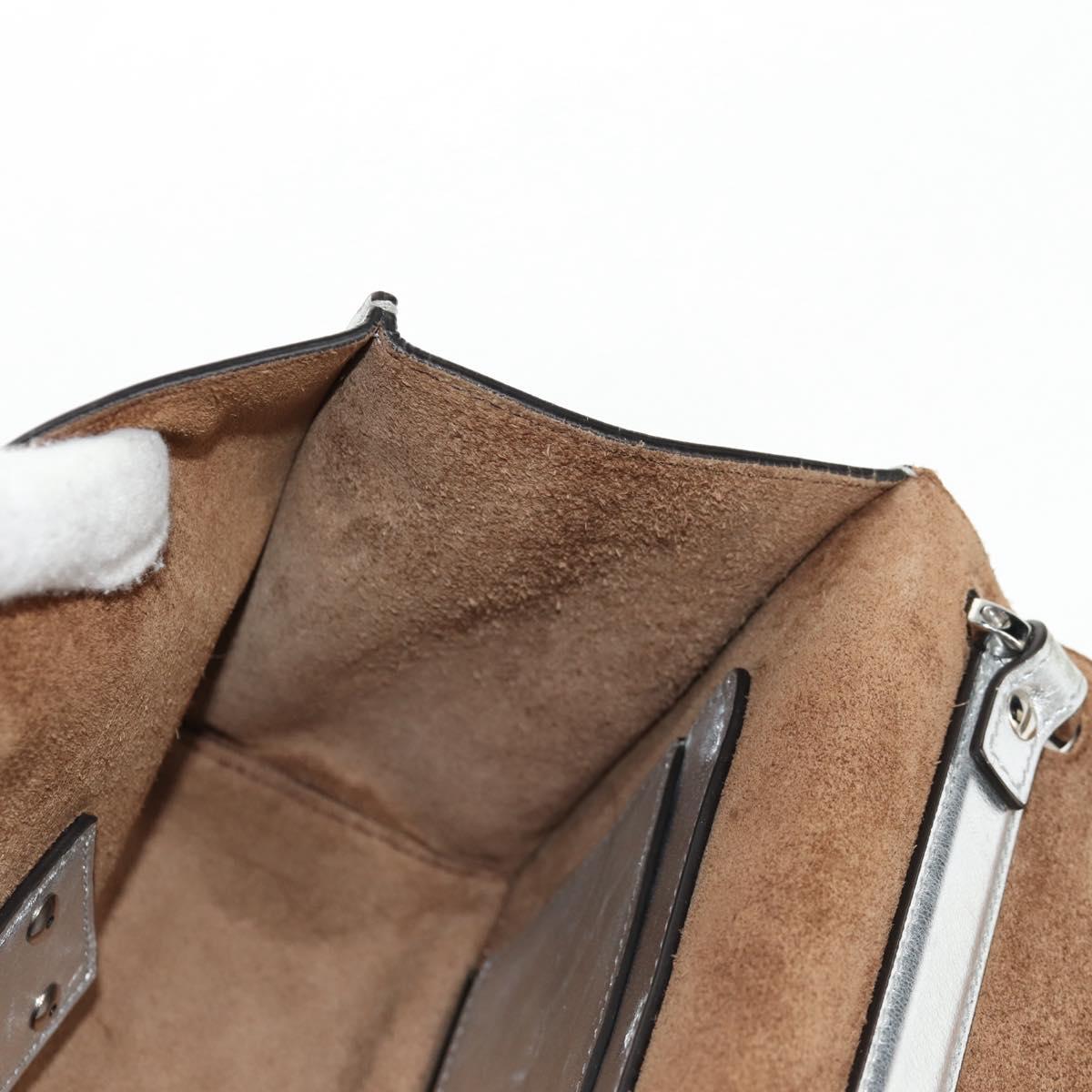 Fendi Kan U Shoulder Bag silver