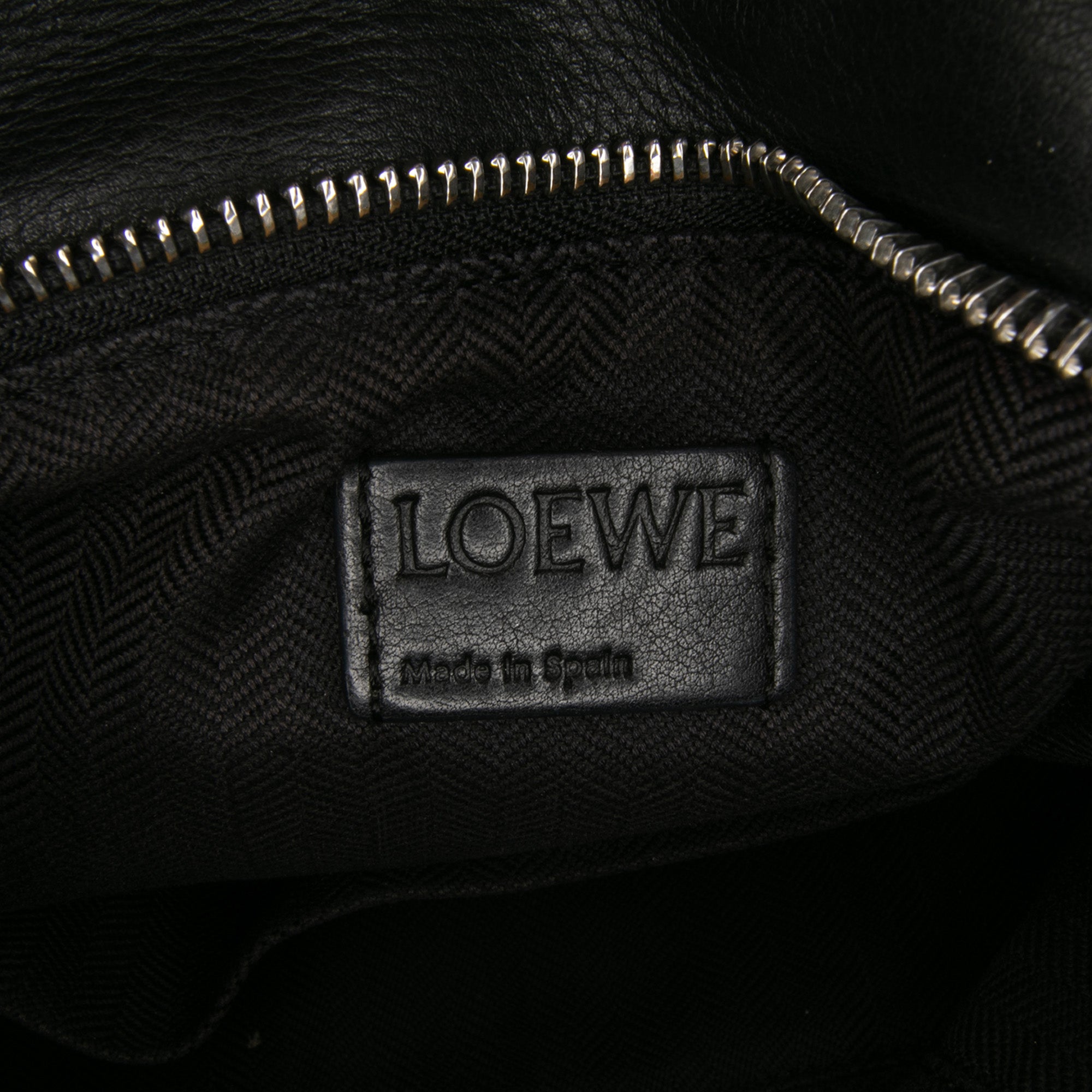 Small Calfskin Graphic Puzzle Satchel
