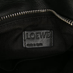 Small Calfskin Graphic Puzzle Satchel