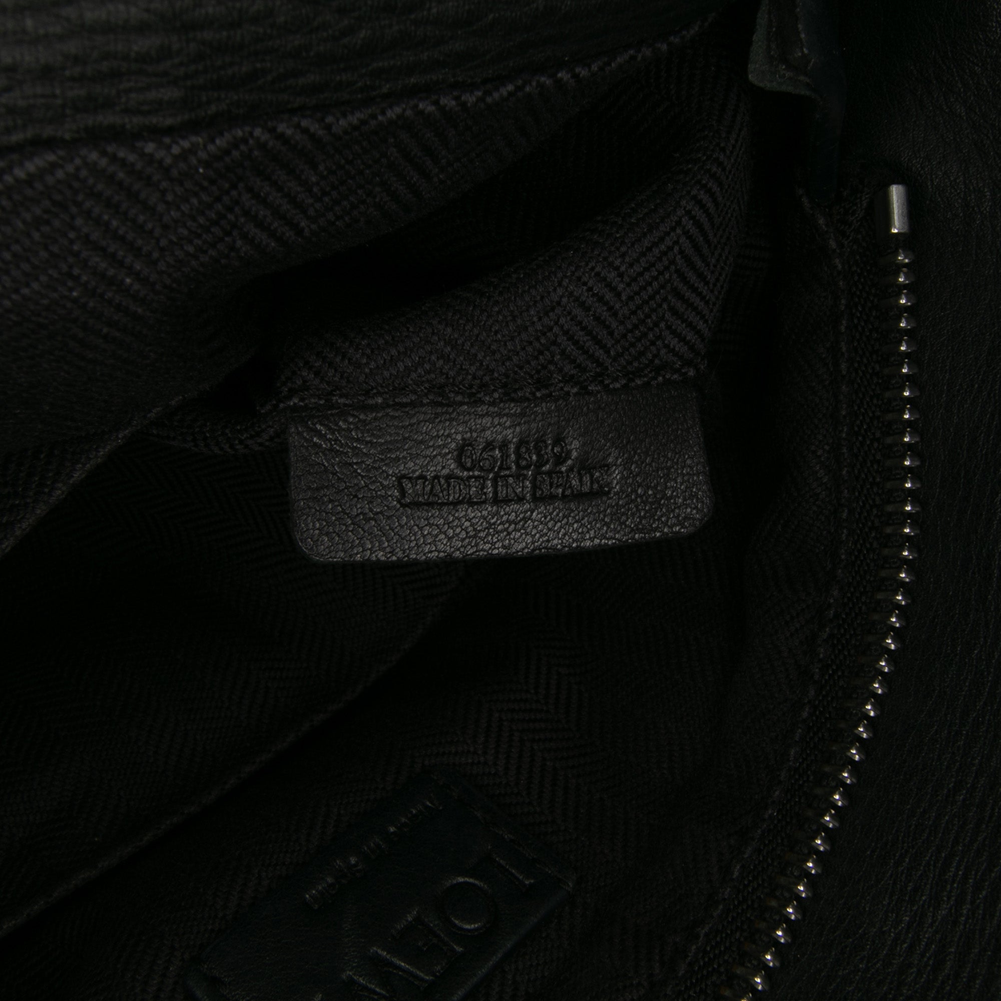 Small Calfskin Graphic Puzzle Satchel