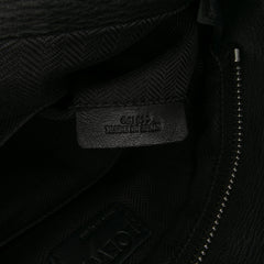 Small Calfskin Graphic Puzzle Satchel