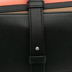 Small Calfskin Graphic Puzzle Satchel