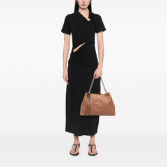Medium Leather Soho Chain Tote