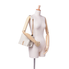 Small Quilted Lambskin Becky Chain Shoulder Bag