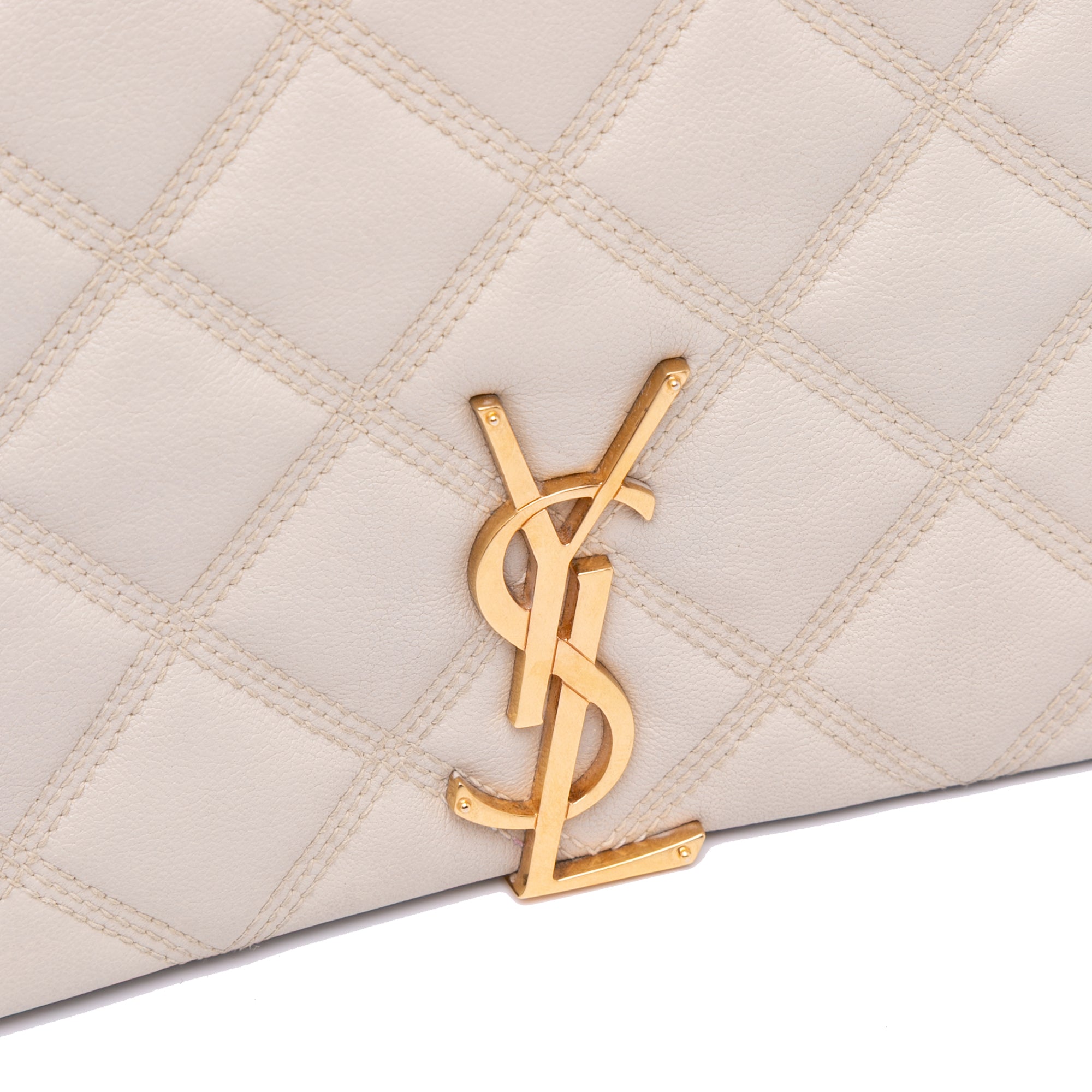 Small Quilted Lambskin Becky Chain Shoulder Bag
