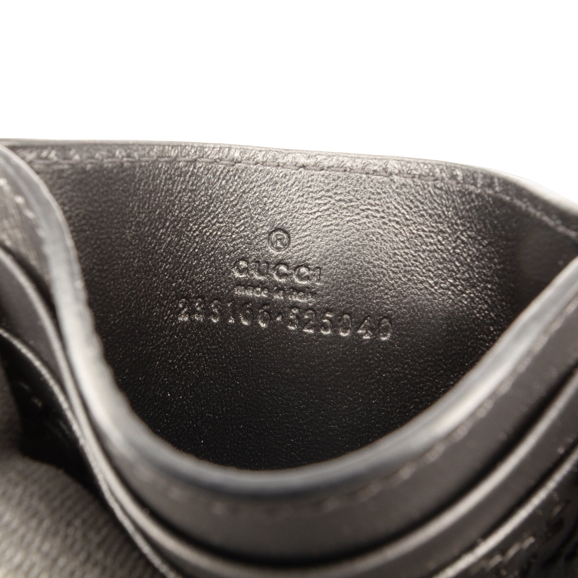 Guccissima Card Holder