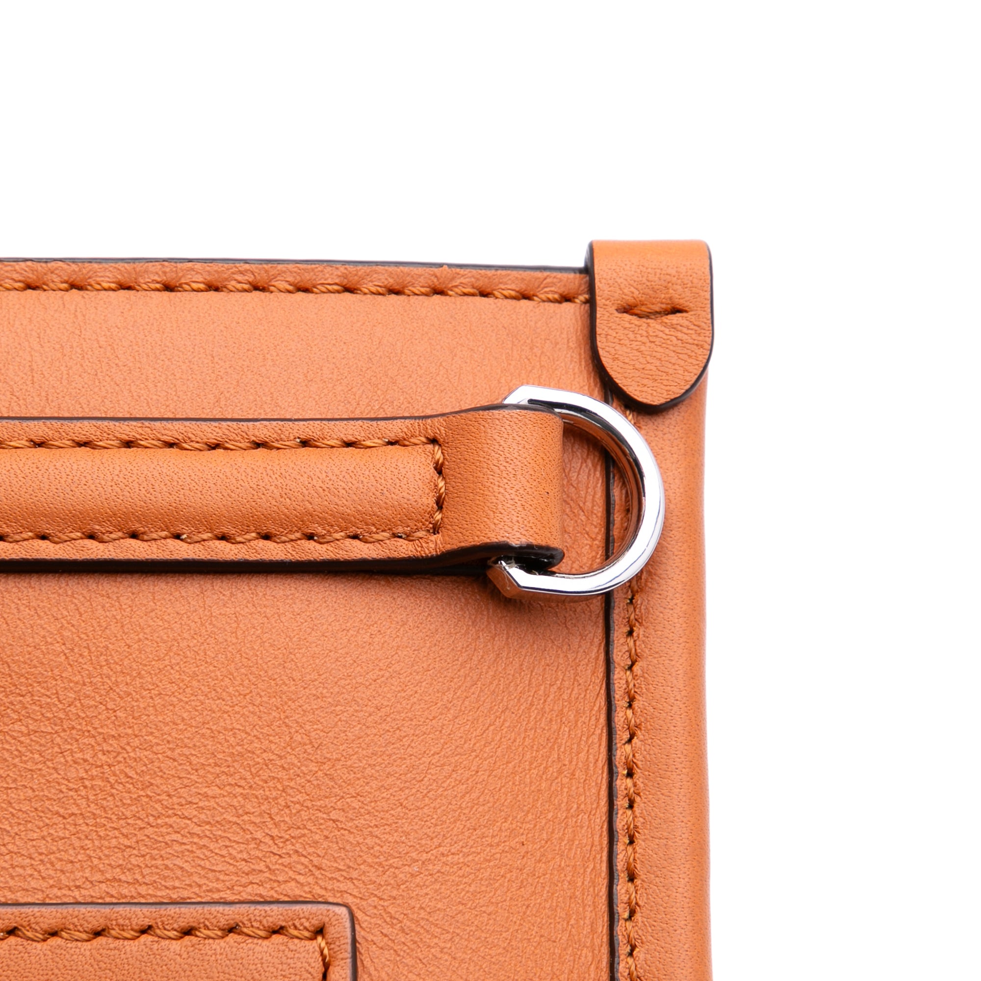 Spanish Calfskin Embossed Logo Aren Lanyard Phone Case