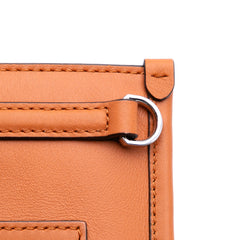 Spanish Calfskin Embossed Logo Aren Lanyard Phone Case