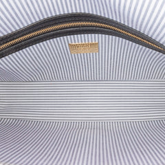 Striped Jersey Baguette Satchel