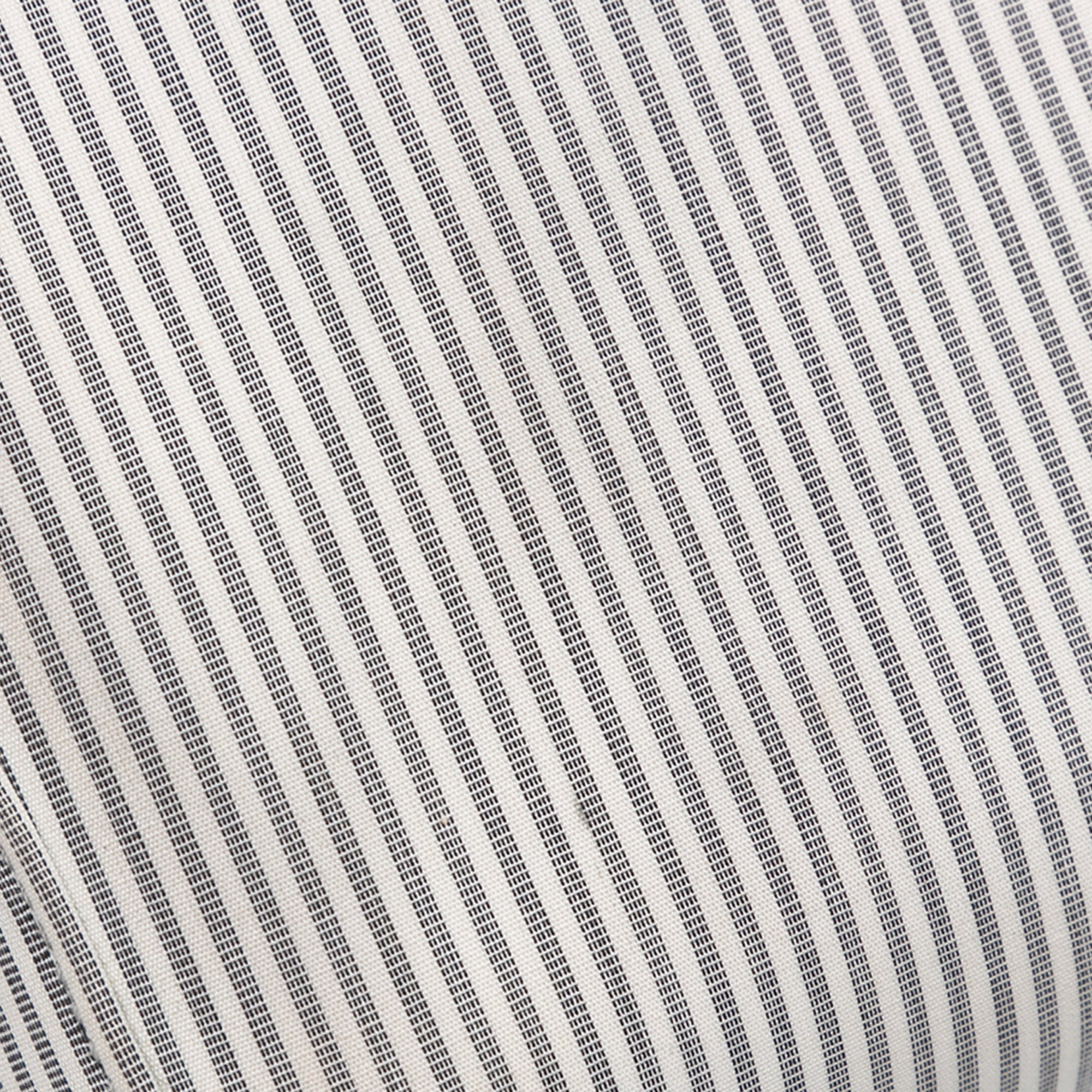 Striped Jersey Baguette Satchel