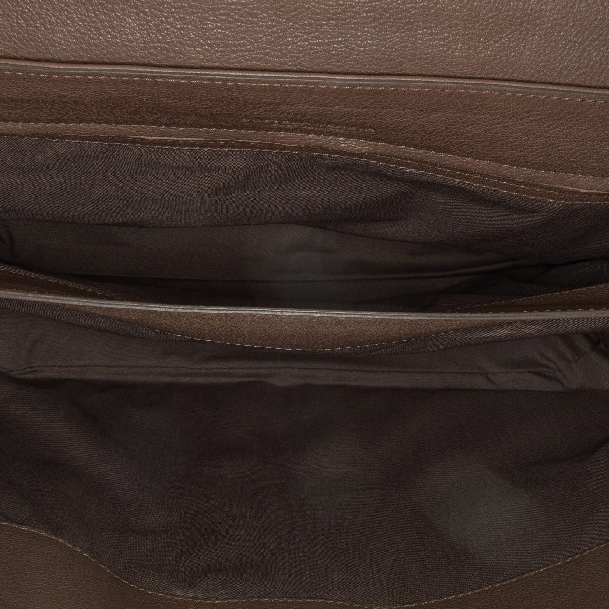 Intrecciato Leather Business Bag