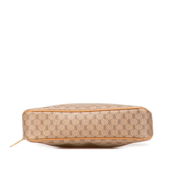 Micro GG Coated Canvas Travel Toiletry Cosmetic Pouch